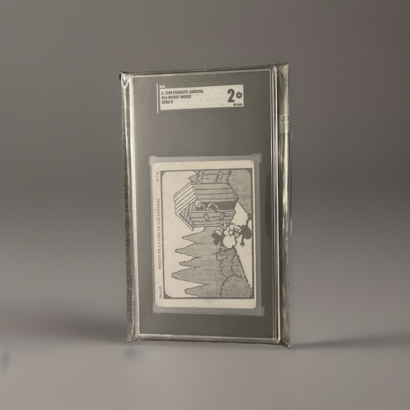 1929/30 Juncosa Chocolate Mickey Mouse Rookie Sgc 2 - Earliest DISNEY #14