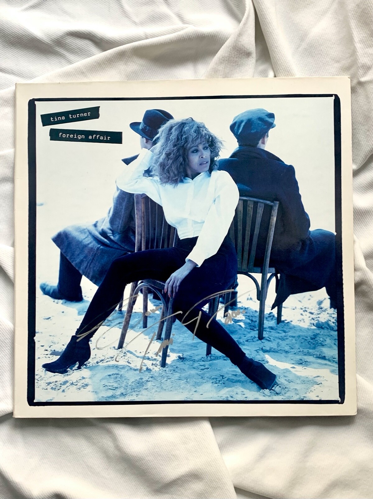 Signed TINA TURNER Foreign Affair 12 Signed TINA TURNER Foreign Affair 12