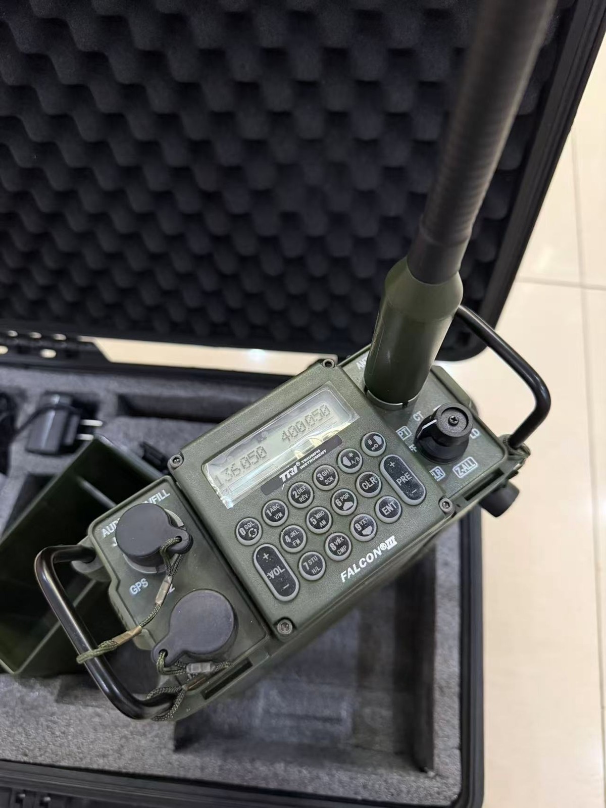 TRI PRC-117G military Manpack Aluminum Shell Mbitr Radio Car-mounted