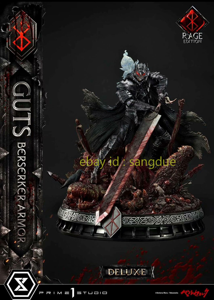 Prime 1 Studio UPMBR-18DX 1/4 Berserk I GUTS Carrying Elves Statue In Stock Prime 1 Studio UPMBR-18DX 1/4 Berserk I GUTS Carrying Elves Statue In Stock