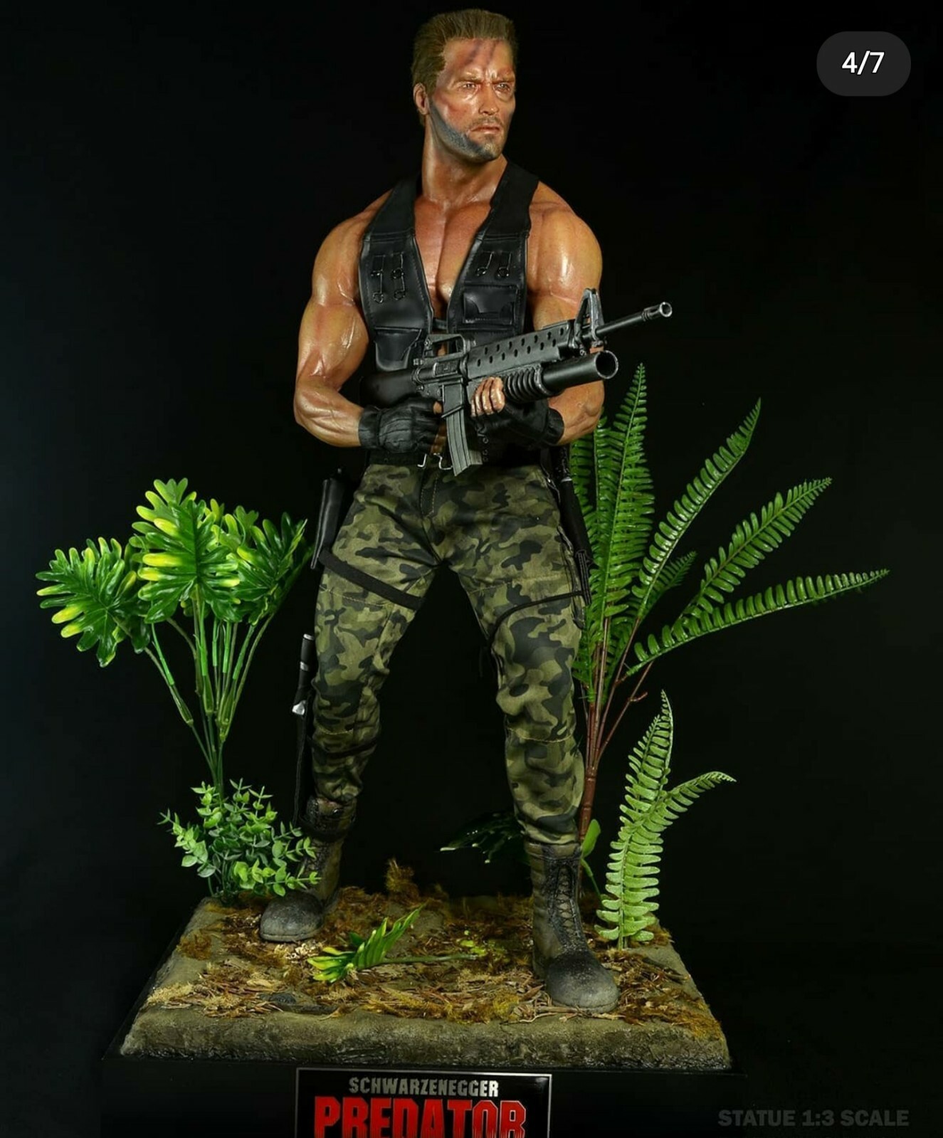 PREDATOR ARNOLD 1:3 statue Custom Autograph Nt Alien Cinemaquette+ Sideshow Book PREDATOR ARNOLD 1:3 statue Custom Autograph Nt Alien Cinemaquette+ Sideshow Book