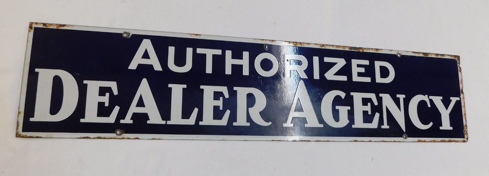 OEM Original Porcelain Authorized Dealer Agency Sign 1940's 1950's Gulf Ford ? OEM Original Porcelain Authorized Dealer Agency Sign 1940's 1950's Gulf Ford ?