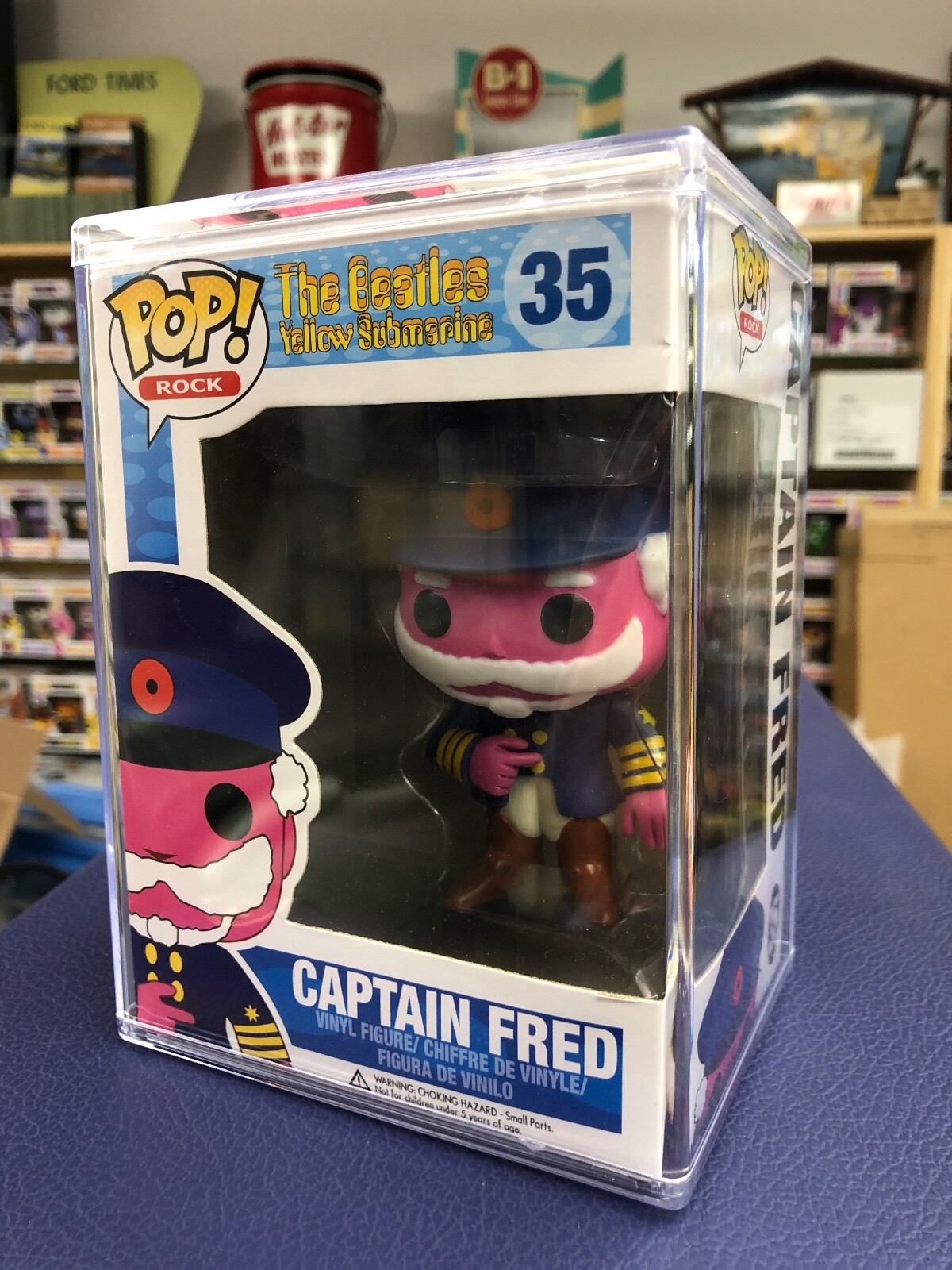 Funko Pop Rock The Beatles Yellow Submarine Captain Fred Prototype Funko Pop Rock The Beatles Yellow Submarine Captain Fred Prototype
