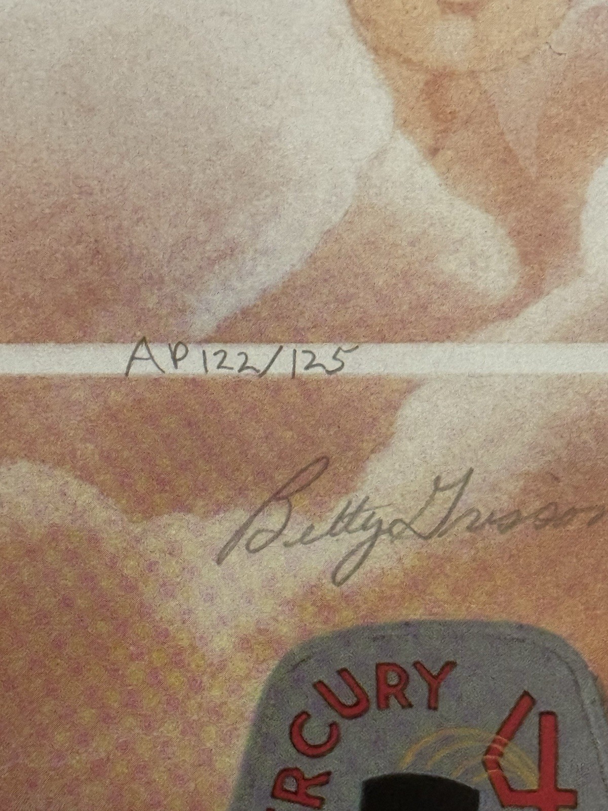 Mercury Seven Rare Limited Edition Artist Proof Hand Signed Mercury Seven Rare Limited Edition Artist Proof Hand Signed