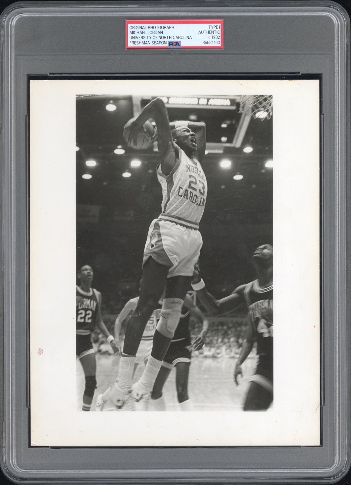 ORIGINAL TYPE 1 MICHAEL JORDAN UNC PHOTO 1982 FRESHMAN YR PSA AUTH TRUE 1/1 ORIGINAL TYPE 1 MICHAEL JORDAN UNC PHOTO 1982 FRESHMAN YR PSA AUTH TRUE 1/1