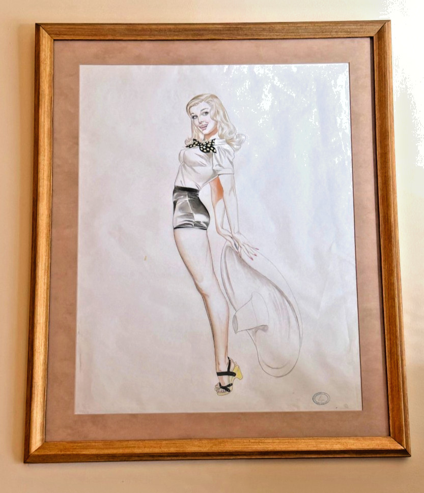 Alberto Vargas - ORIGINAL  ART - 1946 