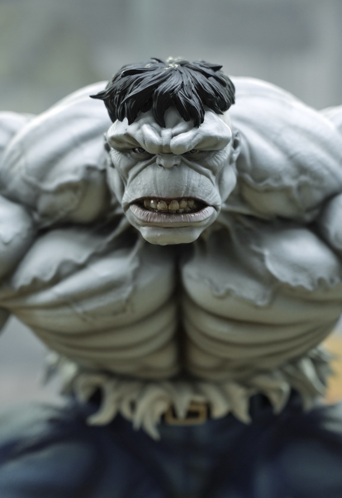 Very Rare Custom Wolfpax Grey Hulk 1/4 Scale Statue Very Rare Custom Wolfpax Grey Hulk 1/4 Scale Statue