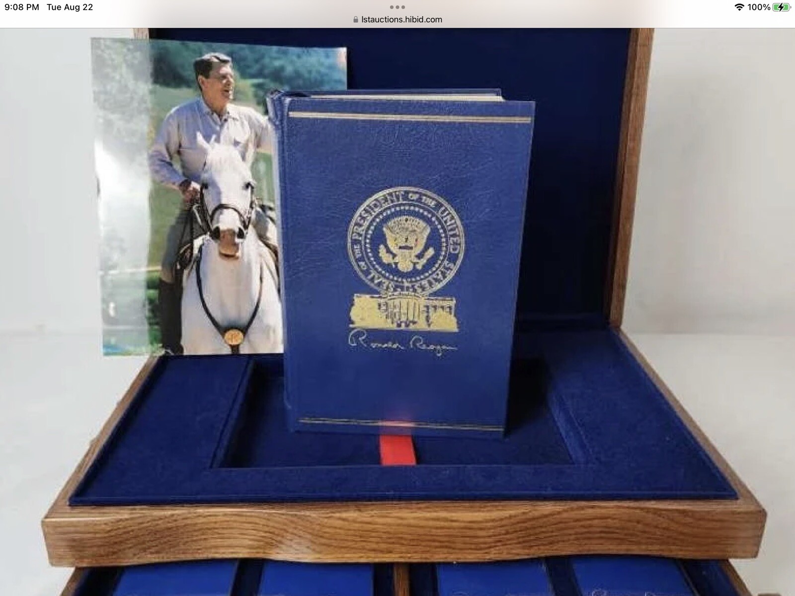 SPEAKING MY MIND Ronald Reagan/Limited Numbered 140 /5000) + Medal Ronald Reagan