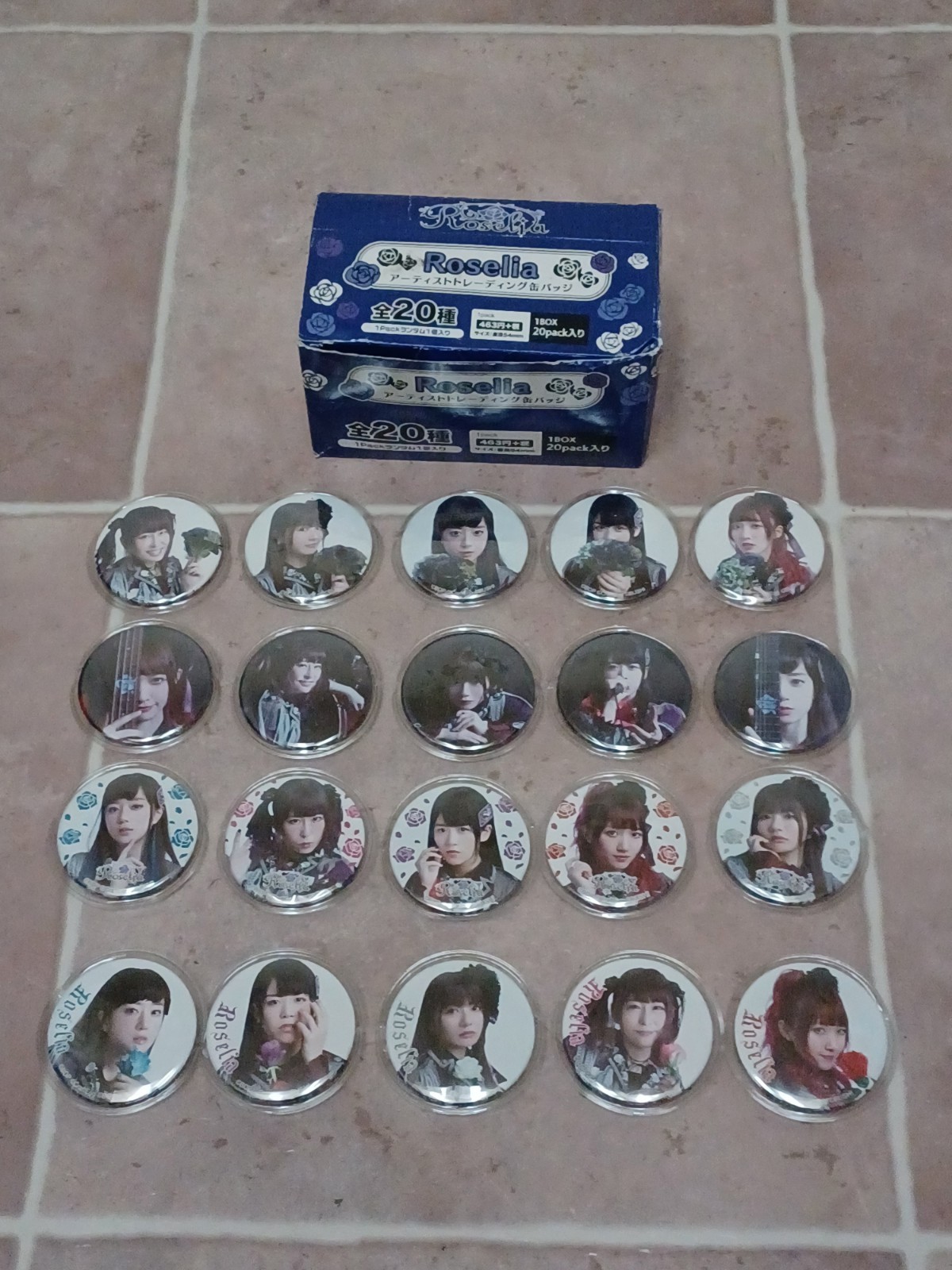 Qty 20 Roselia Badge Pins - JPOP BanG Dream Bandori Anime RARE - US DEALER Qty 20 Roselia Badge Pins - JPOP BanG Dream Bandori Anime RARE - US DEALER