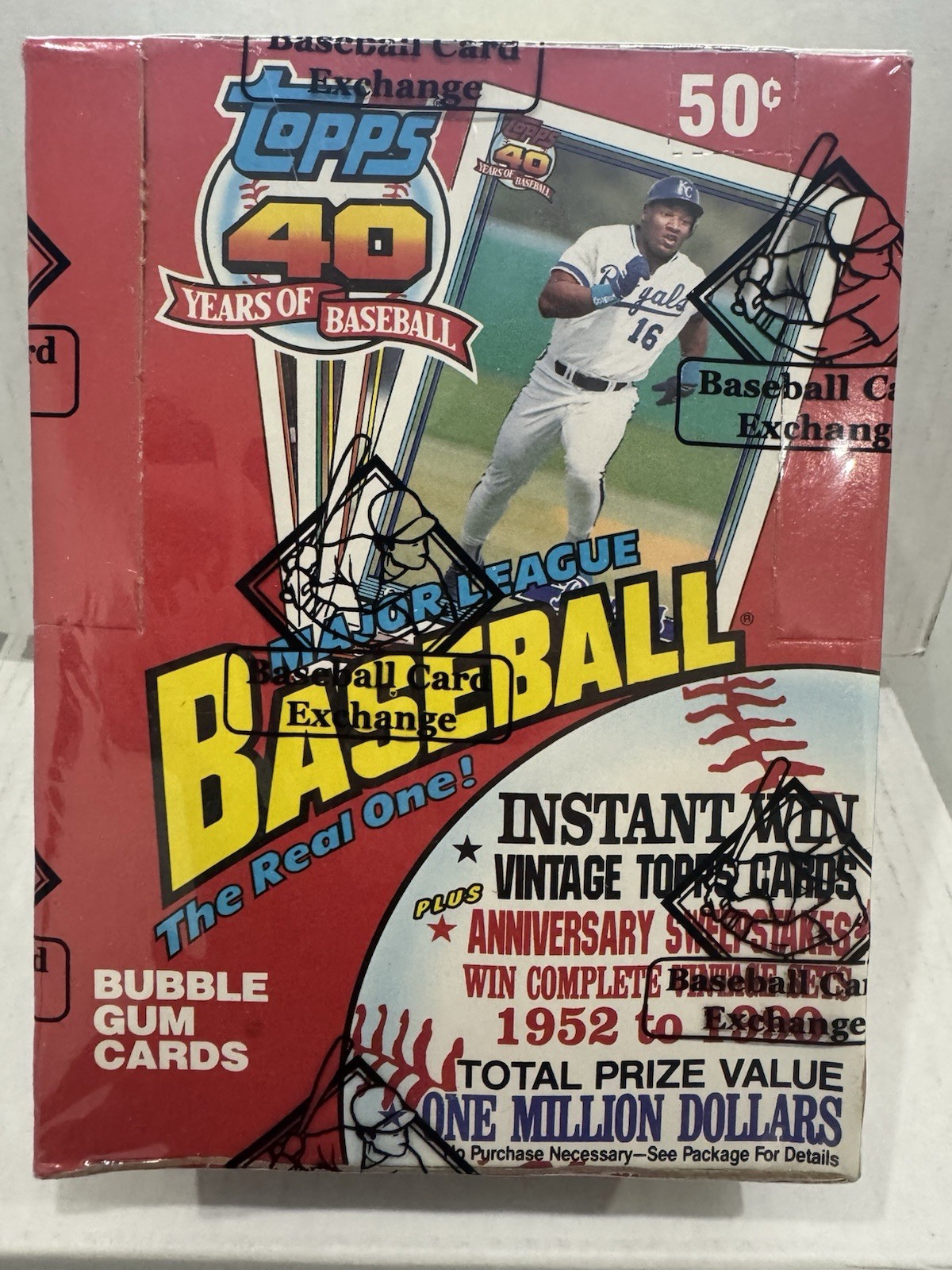 1991 Topps Desert Shield Wax Box BBCE Authenticated and Wrapped - SUPER RARE