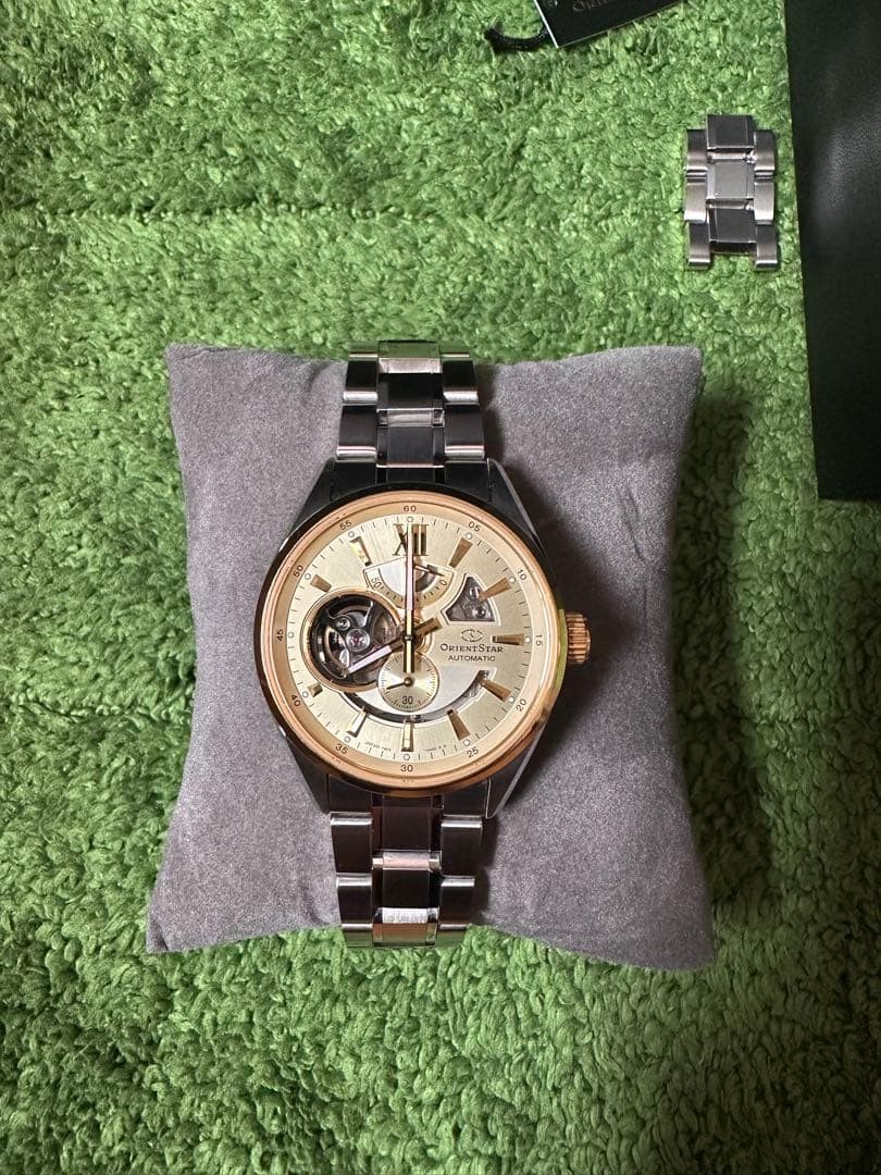 Orient Star Automatic Watch Gold Silver Timepiece Authentic Mint Rare Orient Star Automatic Watch Gold Silver Timepiece Authentic Mint Rare