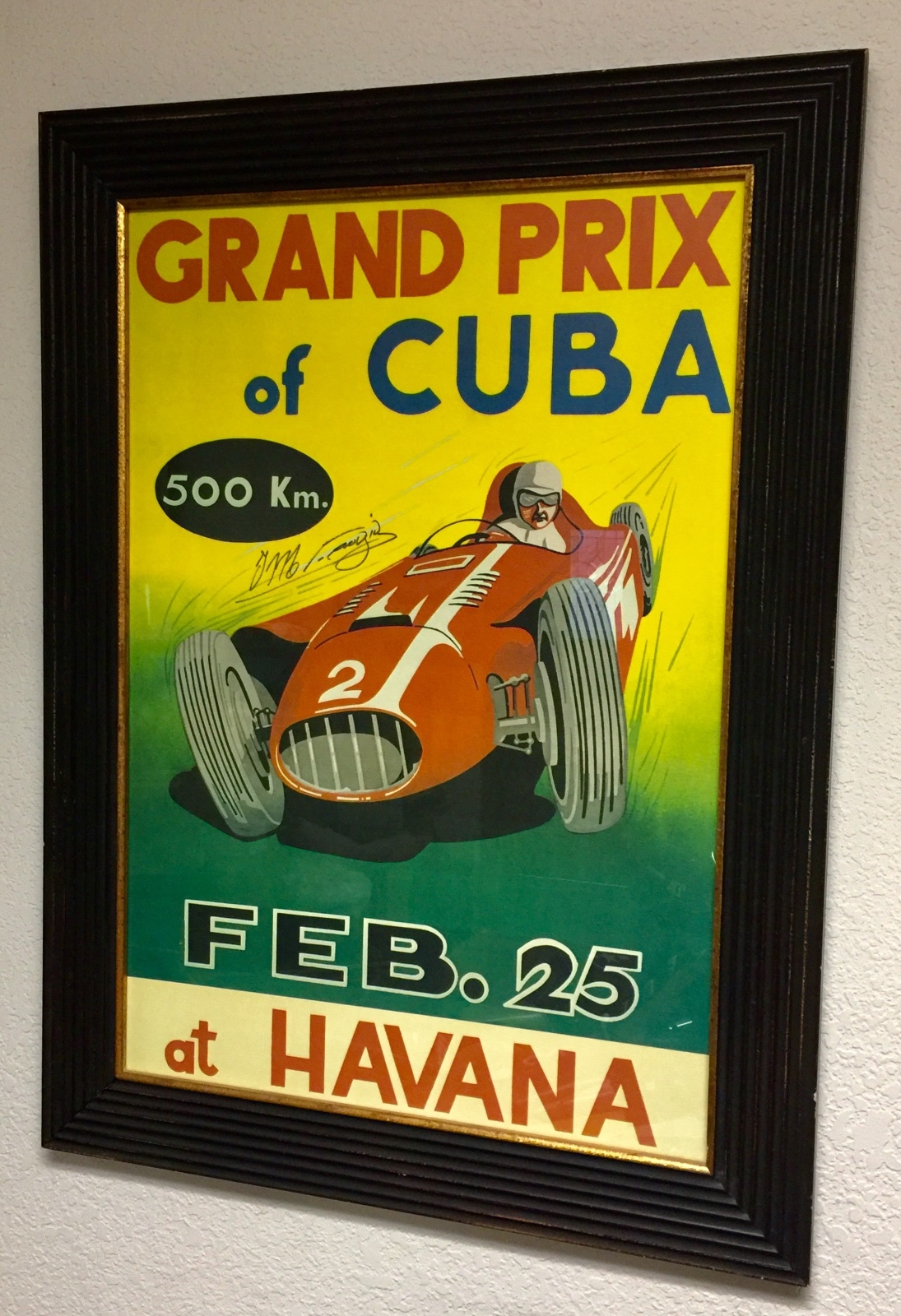 VINTAGE GRAND PRIX RACE OF CUBA JUAN FANGIO FORMULA 1 F1 RACE WOW 