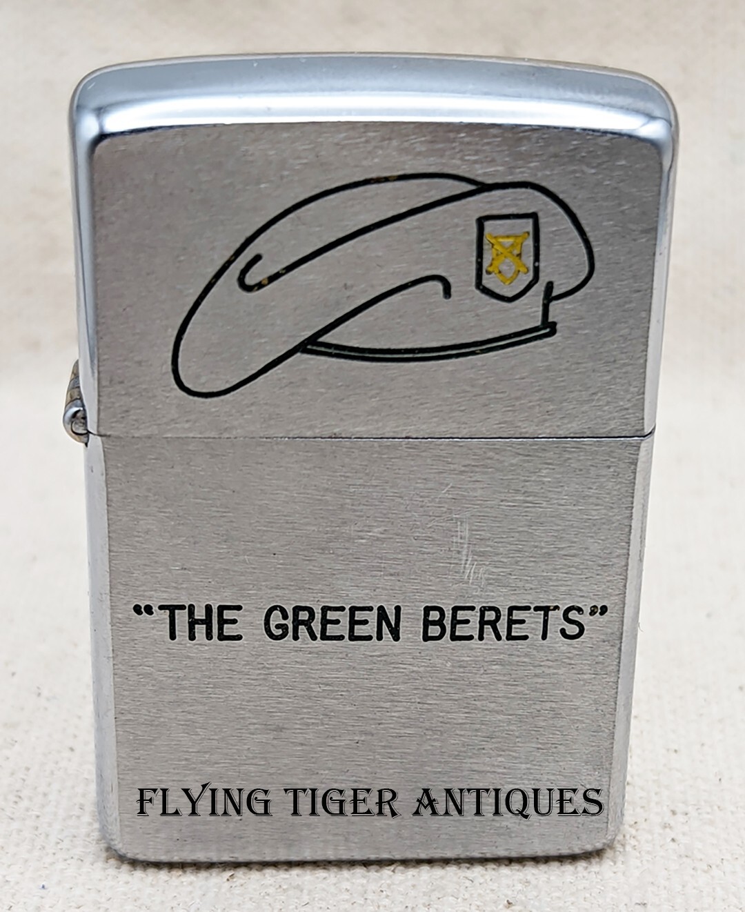 Ext Rare 1967 Stolen From John Wayne The Green Berets Zippo Lighter Ext Rare 1967 Stolen From John Wayne The Green Berets Zippo Lighter