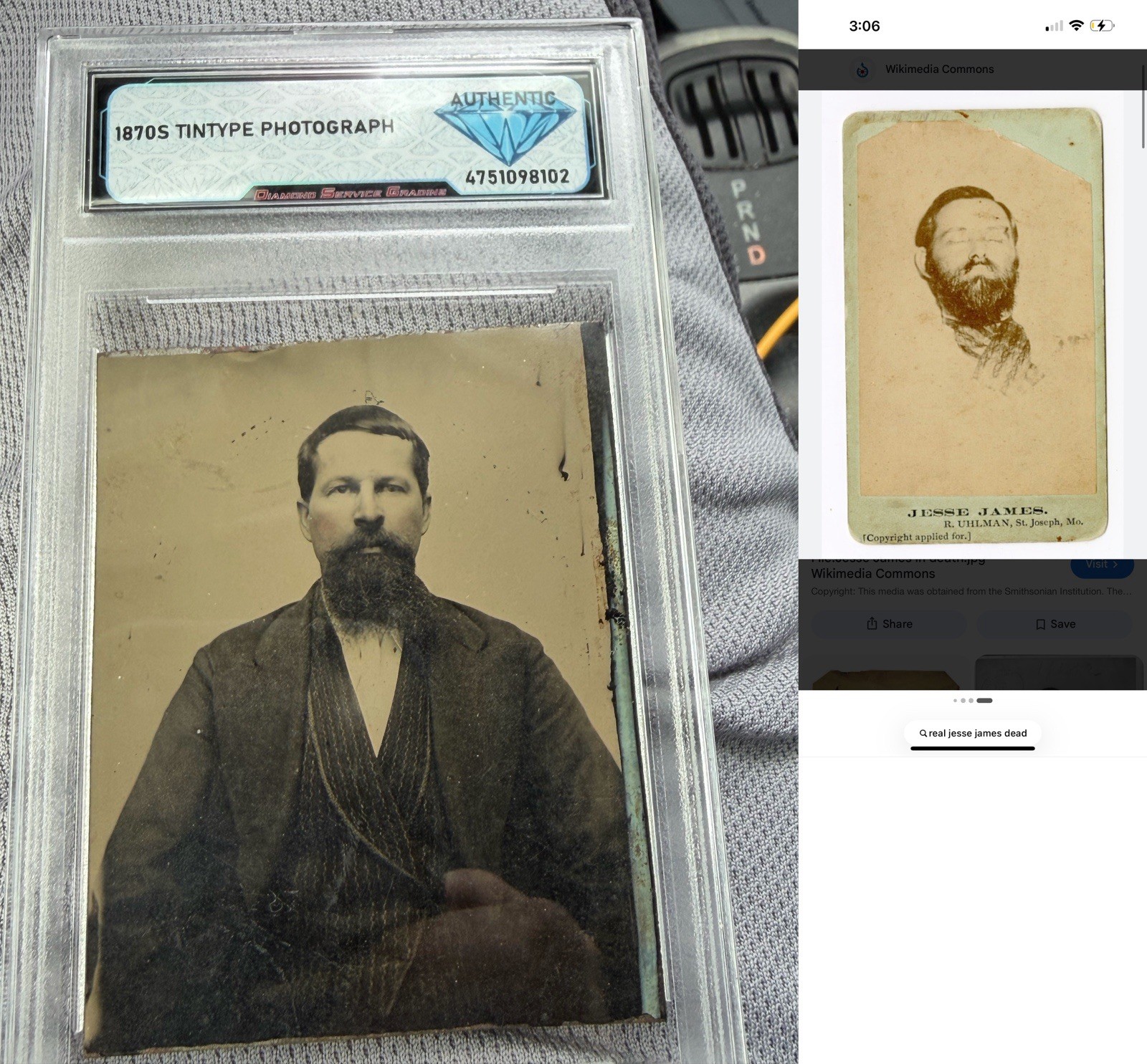Captain Levi Rumsey Alias Of Jessie James In Ohio Hideout