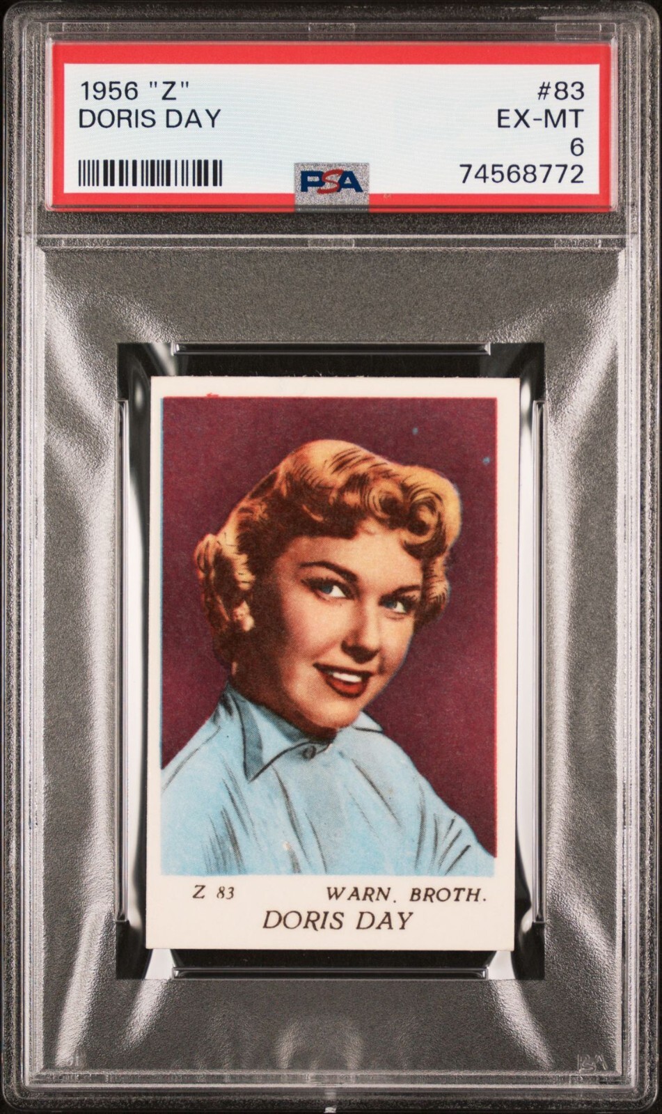 DORIS DAY - 1956 BOKSTAVSBILDER DORIS DAY - 1956 BOKSTAVSBILDER