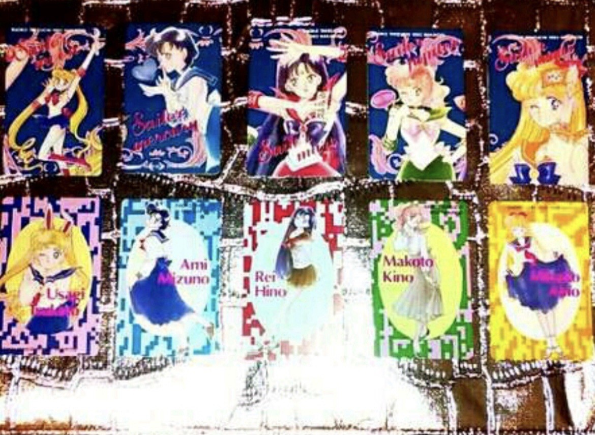 rare Telephone card Sailor Moon Naoko Takeuchi 10 piese limited edition rare Telephone card Sailor Moon Naoko Takeuchi 10 piese limited edition
