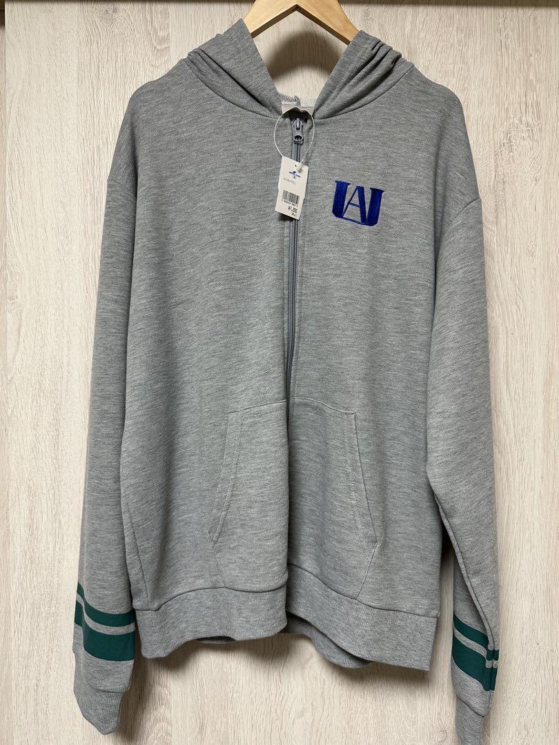 Limited My Hero Academia Zip Hoodie Size L Gray Universal Studios Japan USJ Limited My Hero Academia Zip Hoodie Size L Gray Universal Studios Japan USJ