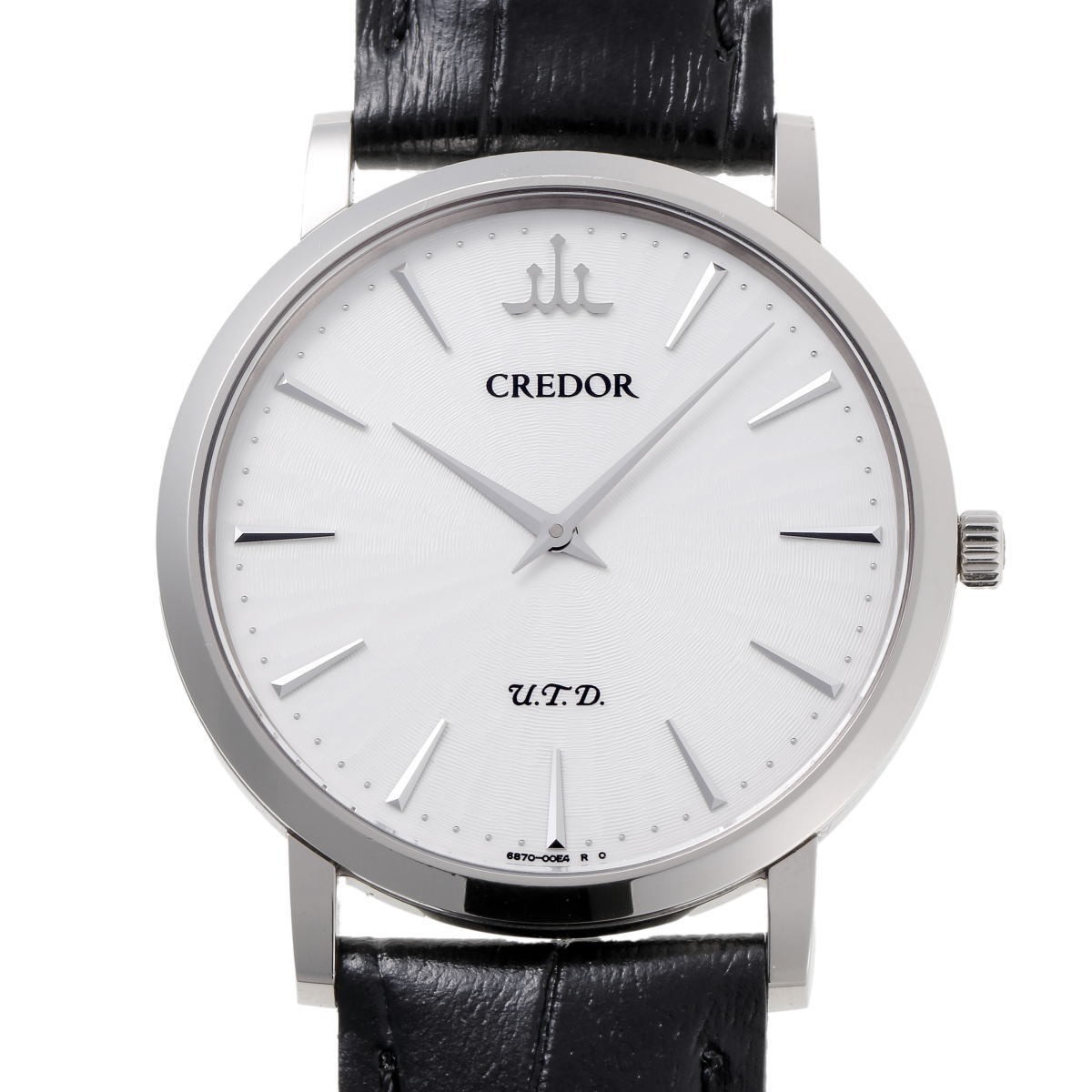 Seiko Credor Signo UTD GBAQ977 687000B0 K18WG Manual Wind Mens Watch Japan
