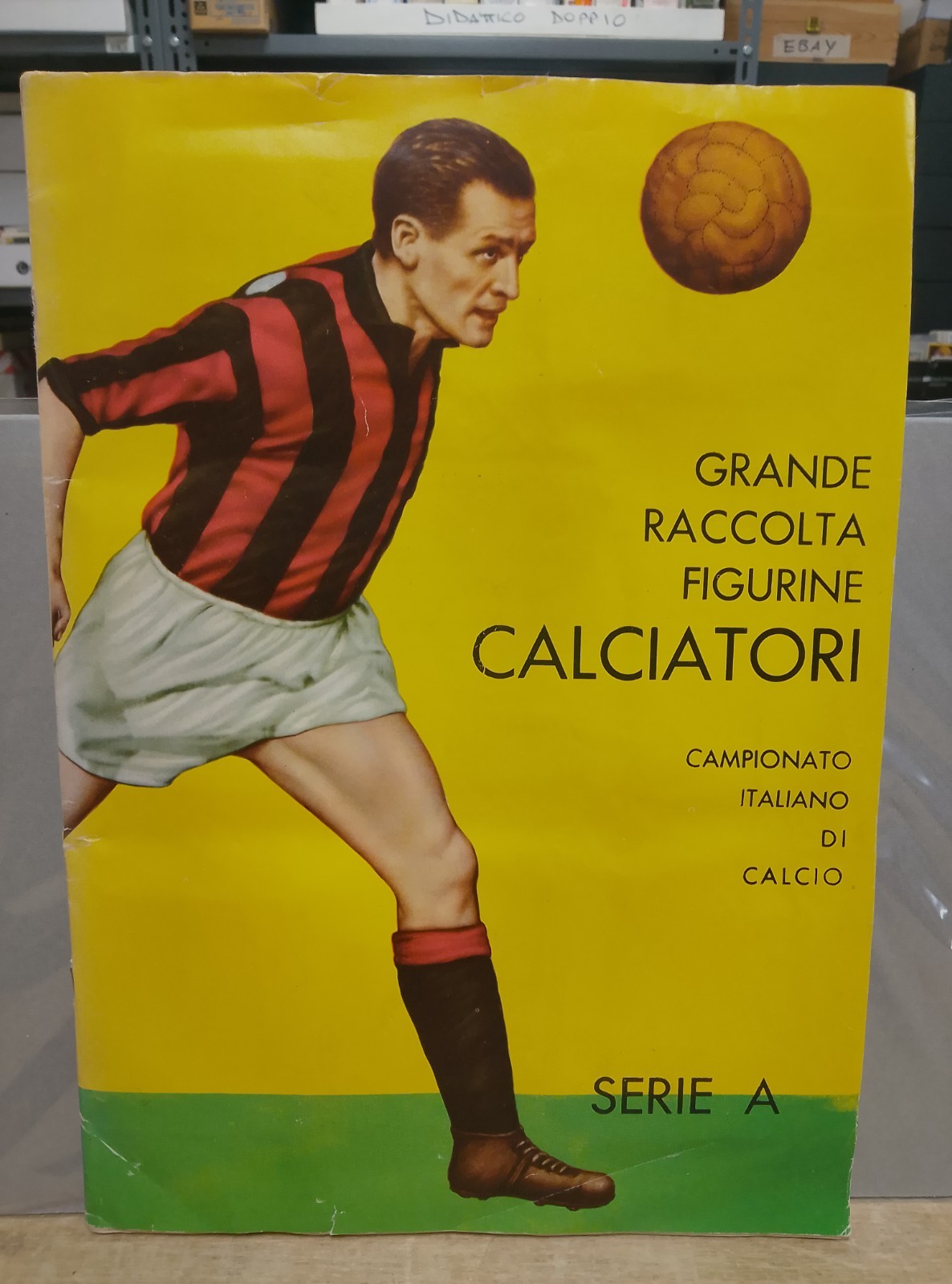 1961-1962 PANINI FOOTBALLERS ALBUM GLOSSY VERSION COMPLETE PERFECT VERY RARE