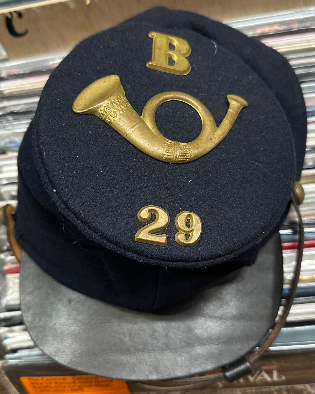 Original CIVIL WAR 29th Regiment, Illinois Colored Infantry Officers Cap Hat B Original CIVIL WAR 29th Regiment, Illinois Colored Infantry Officers Cap Hat B