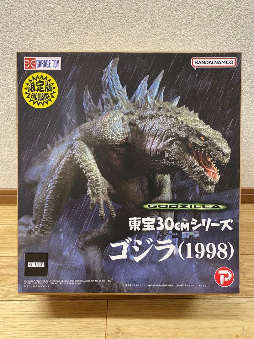 Toho 30cm Godzilla 1998 Shonen Rick Limited Edition Unopened Figure Toho 30cm Godzilla 1998 Shonen Rick Limited Edition Unopened Figure