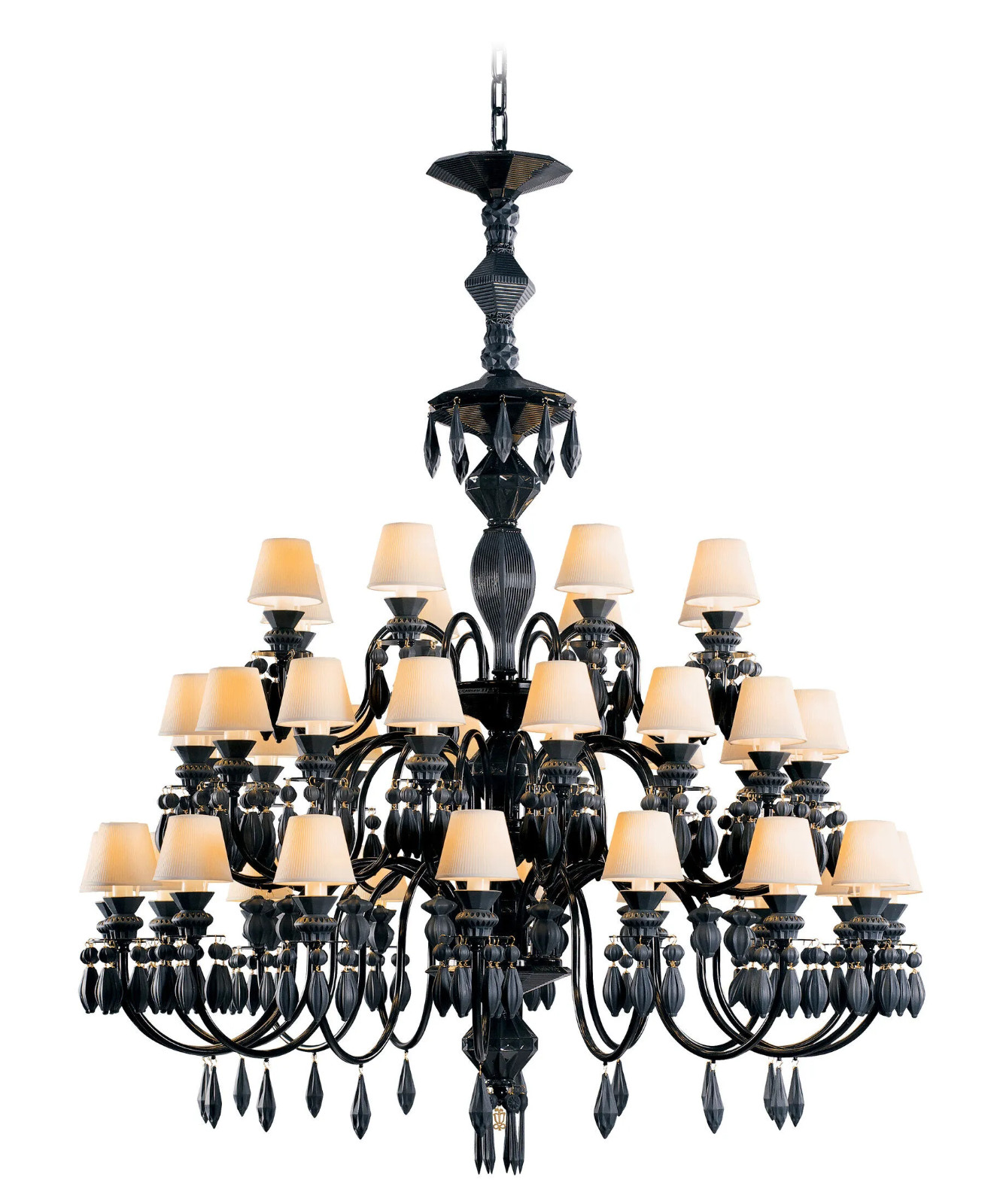 Lladro Chandelier | Belle de Nuit | 40 Lights Lladro Chandelier | Belle de Nuit | 40 Lights