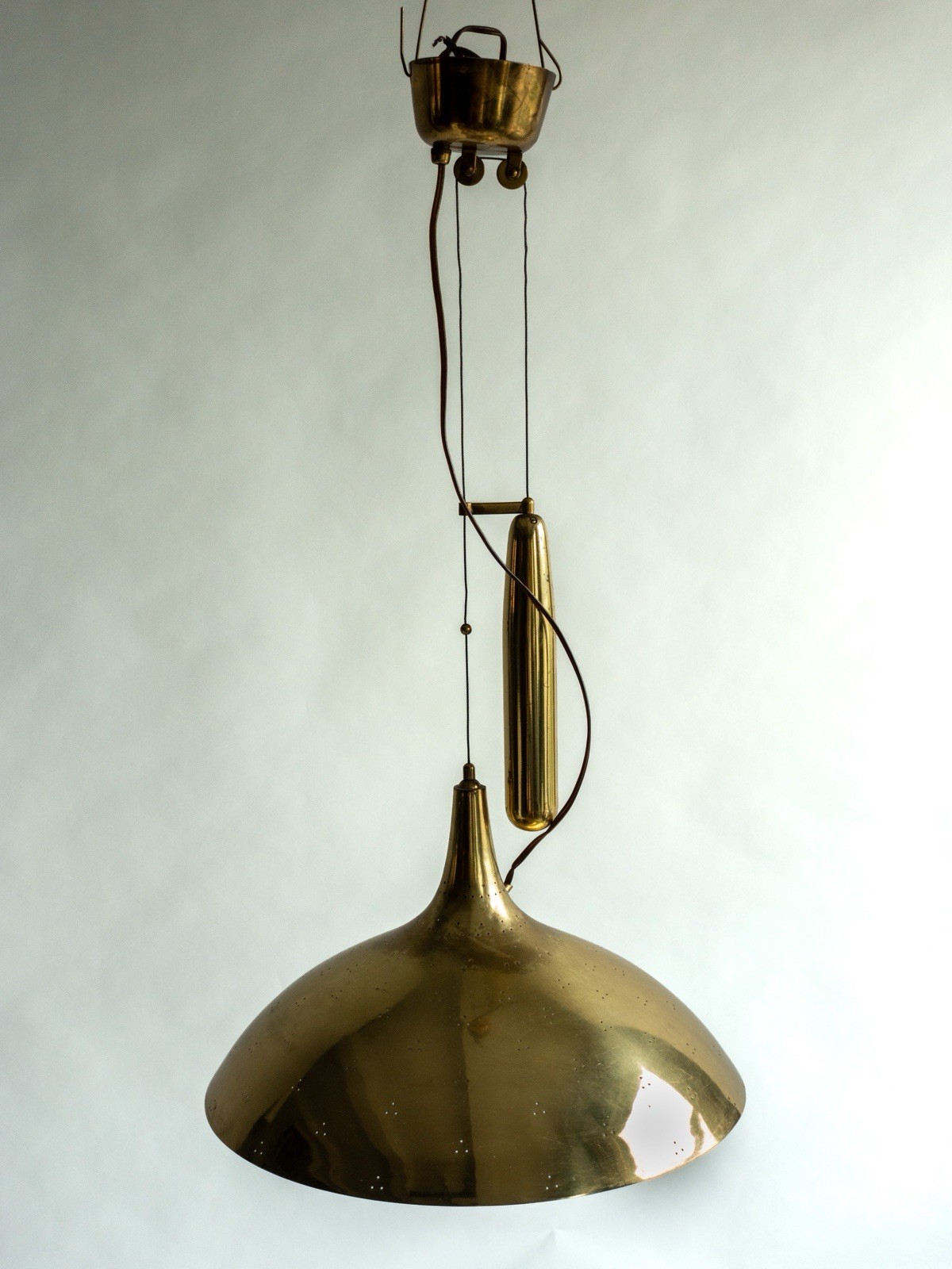 Paavo Tynell A1965 Counterbalance Pendant - Late 40s Finland House Taito Oy Paavo Tynell A1965 Counterbalance Pendant - Late 40s Finland House Taito Oy