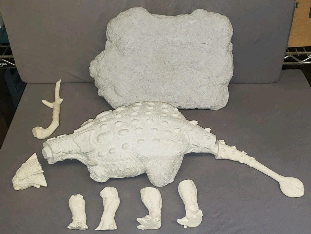 Unpainted Unbuilt Resin DINOSAUR model Kit Shane Foulkes ANKYLOSAURUS club tail Unpainted Unbuilt Resin DINOSAUR model Kit Shane Foulkes ANKYLOSAURUS club tail