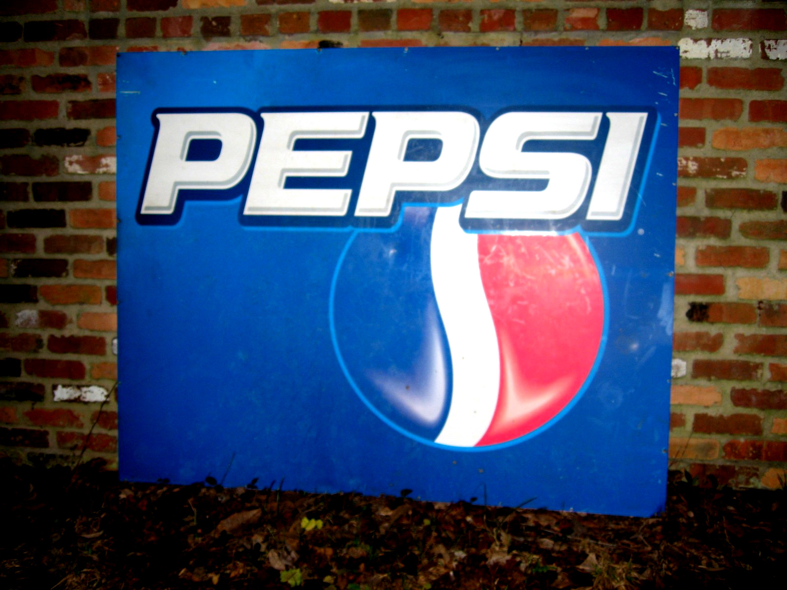 RARE MASSIVE HUGE 4 ft x 5 ft PEPSI Cola METAL SIGN - 1980s w/ Sideways LOGO RARE MASSIVE HUGE 4 ft x 5 ft PEPSI Cola METAL SIGN - 1980s w/ Sideways LOGO