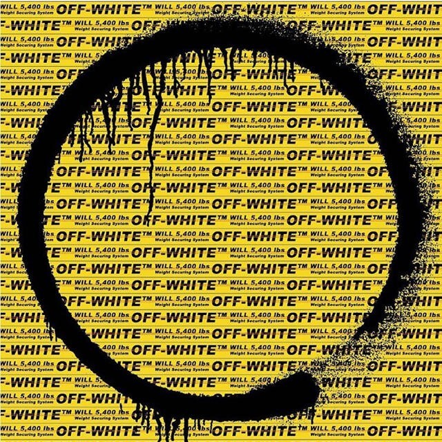 Takashi Murakami x Virgil Abloh (Off-White) Kyoto Enso Silk screen print signed Takashi Murakami x Virgil Abloh (Off-White) Kyoto Enso Silk screen print signed