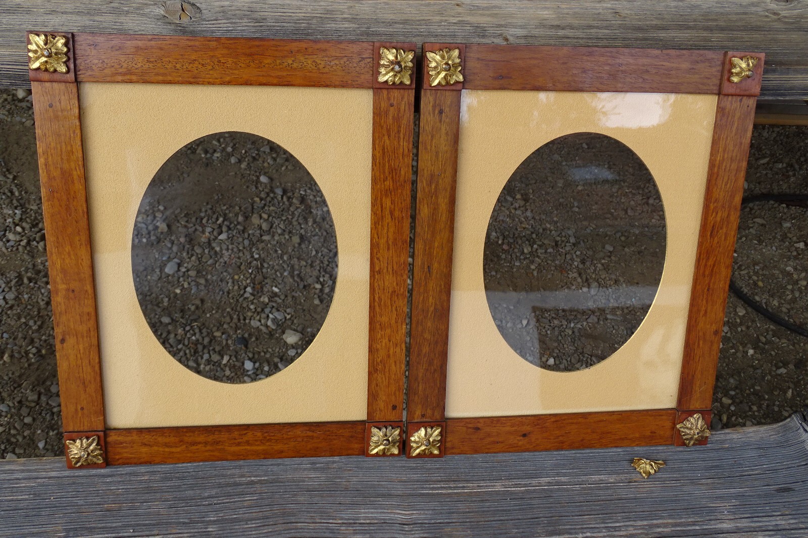c.1840 pair BIEDERMEIER WALNUT FRAMES 30x37 cm solid walnut 2 picture frames frame c.1840 pair BIEDERMEIER WALNUT FRAMES 30x37 cm solid walnut 2 picture frames frame