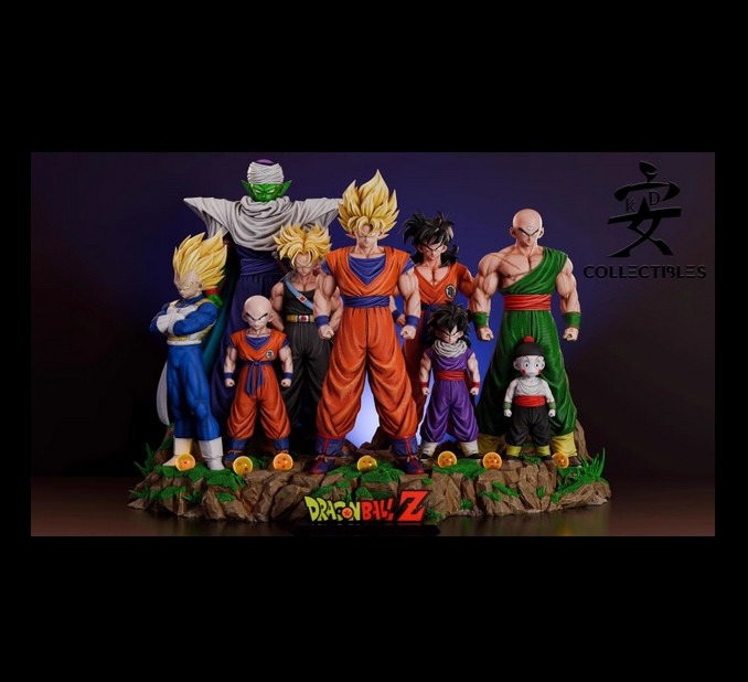 KD studio Dragon Ball Nine person group Resin Model in stock 1/4 EX Scale 63CM KD studio Dragon Ball Nine person group Resin Model in stock 1/4 EX Scale 63CM