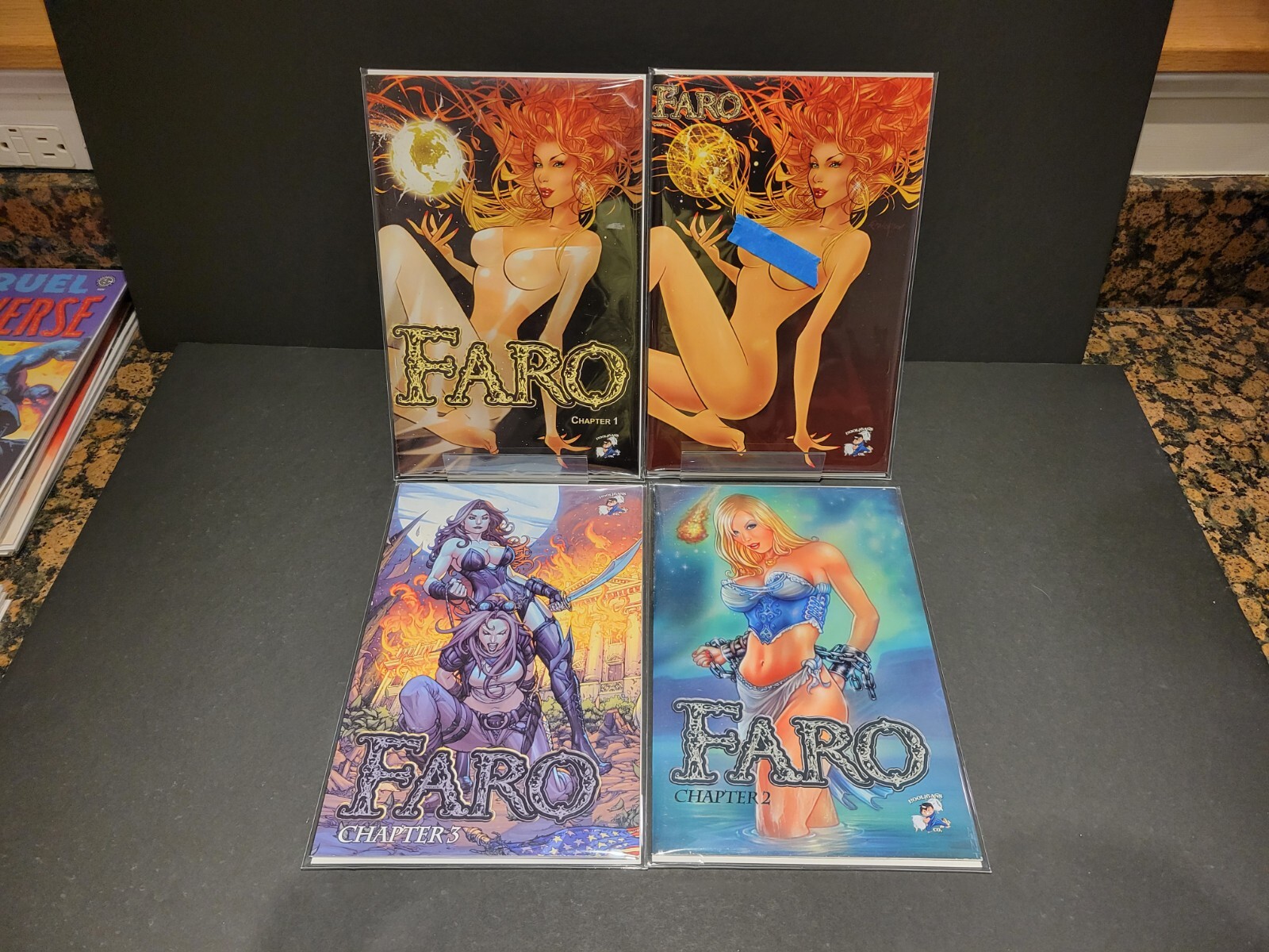 Faro Chapter I 2 3 4 (2015) Kickstarter Exclusive FRANCHESCO Hooligans Variant Faro Chapter I 2 3 4 (2015) Kickstarter Exclusive FRANCHESCO Hooligans Variant