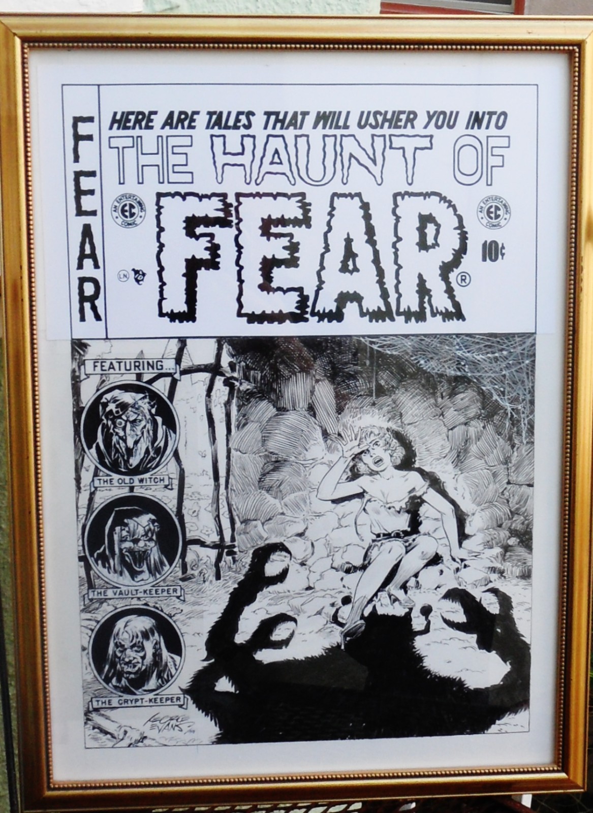 EC Original ART - George EVANS - EC Original ART - George EVANS -