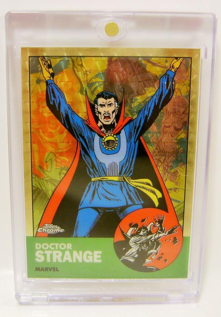DR. DOCTOR STRANGE PATRIMONY 1/1 GOLD SUPER FRACTOR MARVEL TOPPS CHROME 2024