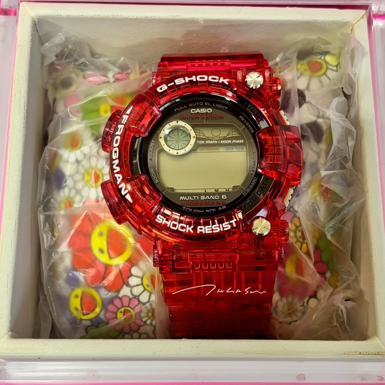 CASIO G-SHOCK × Takashi Murakami Rare FROGMAN GWF-1000TM ED300 Unused Japan