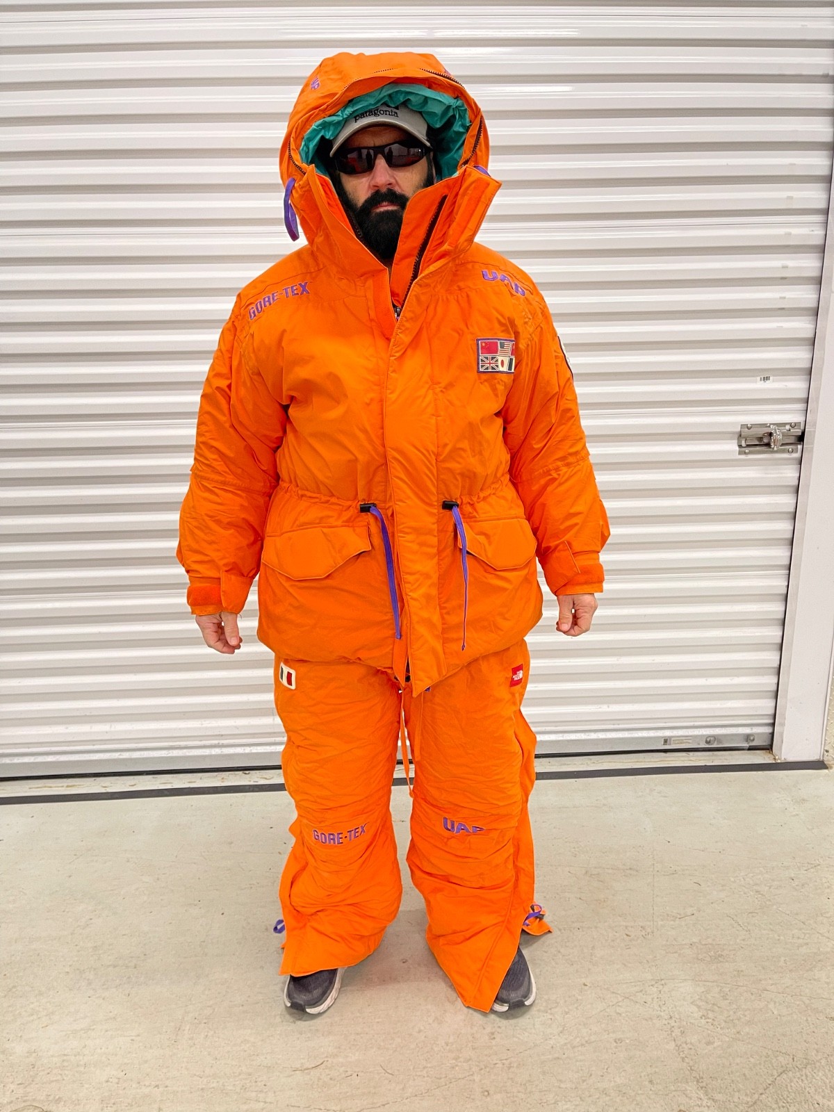 Original North Face Trans-Antarctica Expedition super insulated jacket and bibs Original North Face Trans-Antarctica Expedition super insulated jacket and bibs