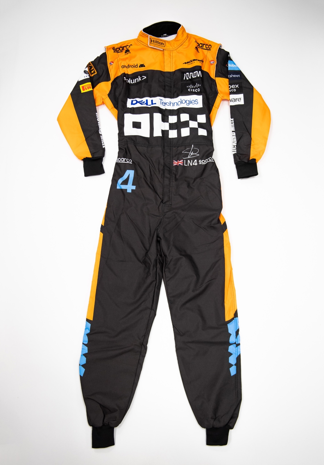 Lando Norris Signed McLaren Race Suit Genuine AUTOGRAPH Formula One F1 JSA LOA Lando Norris Signed McLaren Race Suit Genuine AUTOGRAPH Formula One F1 JSA LOA