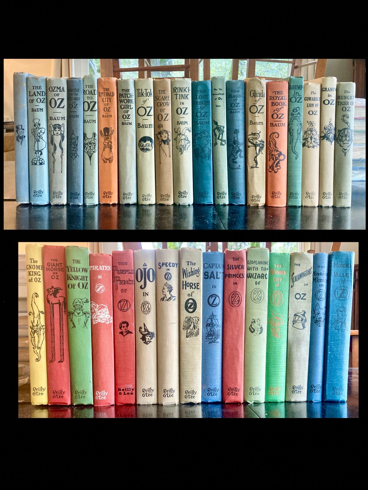 The Wizard of Oz book Collection - 34 Books - Reilly & Lee - Good Condition The Wizard of Oz book Collection - 34 Books - Reilly & Lee - Good Condition