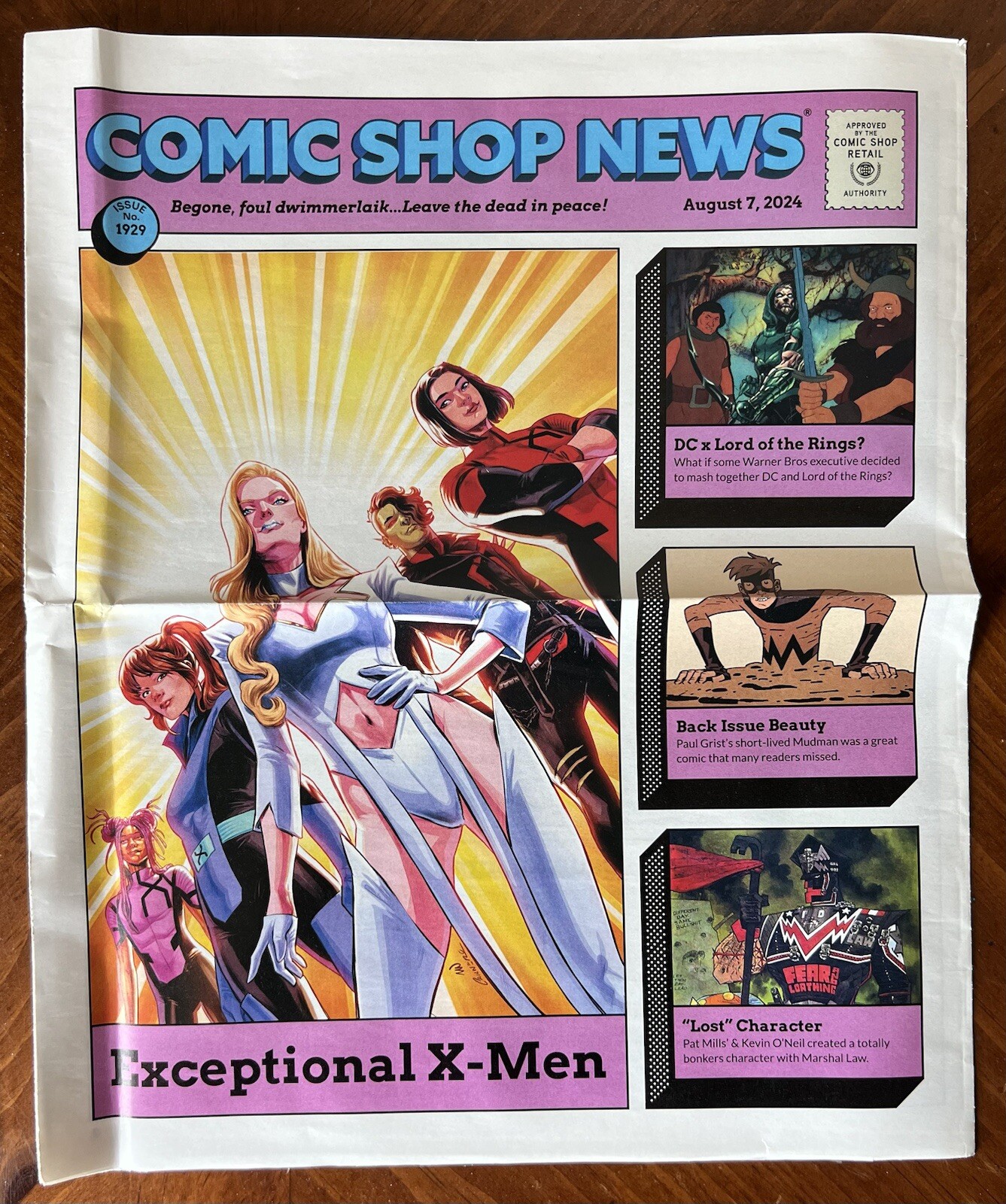 Comic Shop News #1929 - Comic Shop News #1929 -