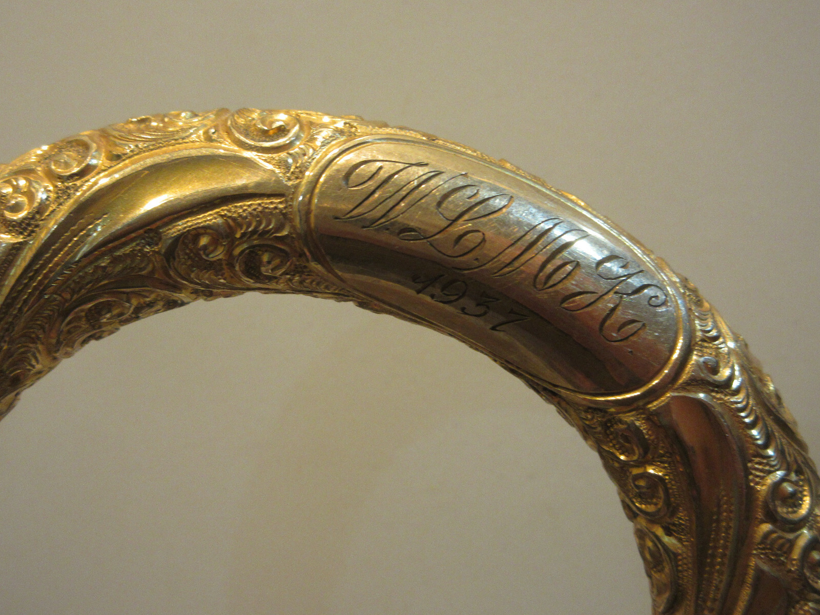 W.L.M.K. Walking Stick Cane William Lyon Mackenzie King Prime Minister Canada W.L.M.K. Walking Stick Cane William Lyon Mackenzie King Prime Minister Canada