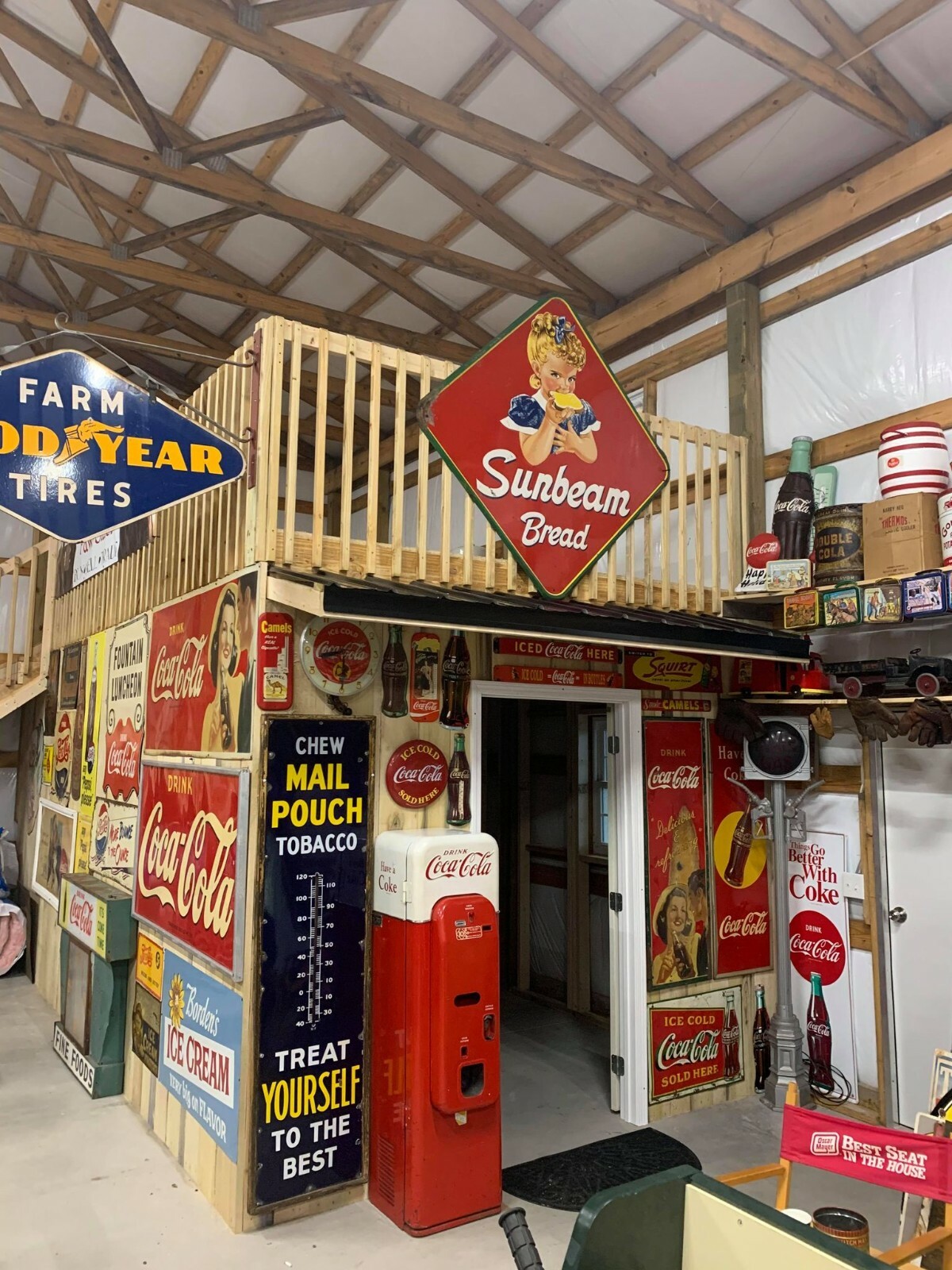 Vintage Sunbeam Bread Little Miss Sunbeam Large Metal Diamond Sign RARE 62”x62” Vintage Sunbeam Bread Little Miss Sunbeam Large Metal Diamond Sign RARE 62”x62”
