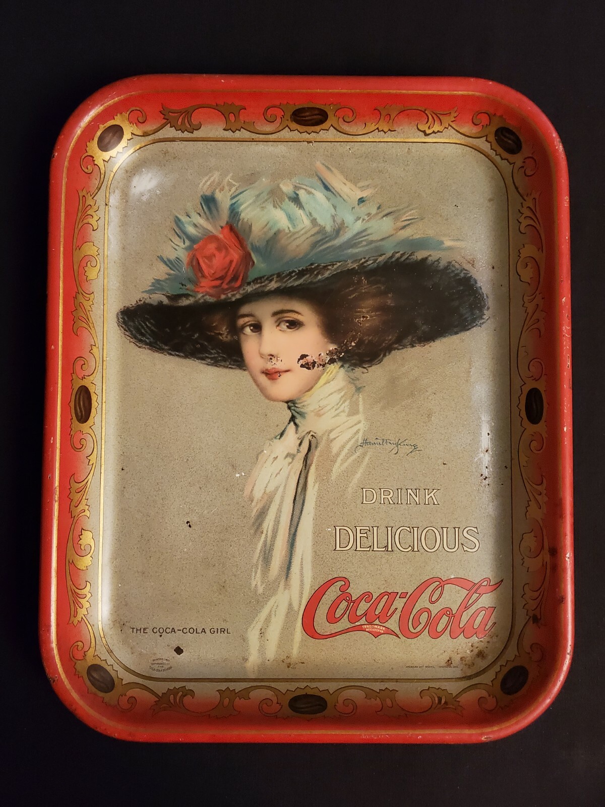 Original 1909 Coca-Cola Hamilton King \ Original 1909 Coca-Cola Hamilton King \