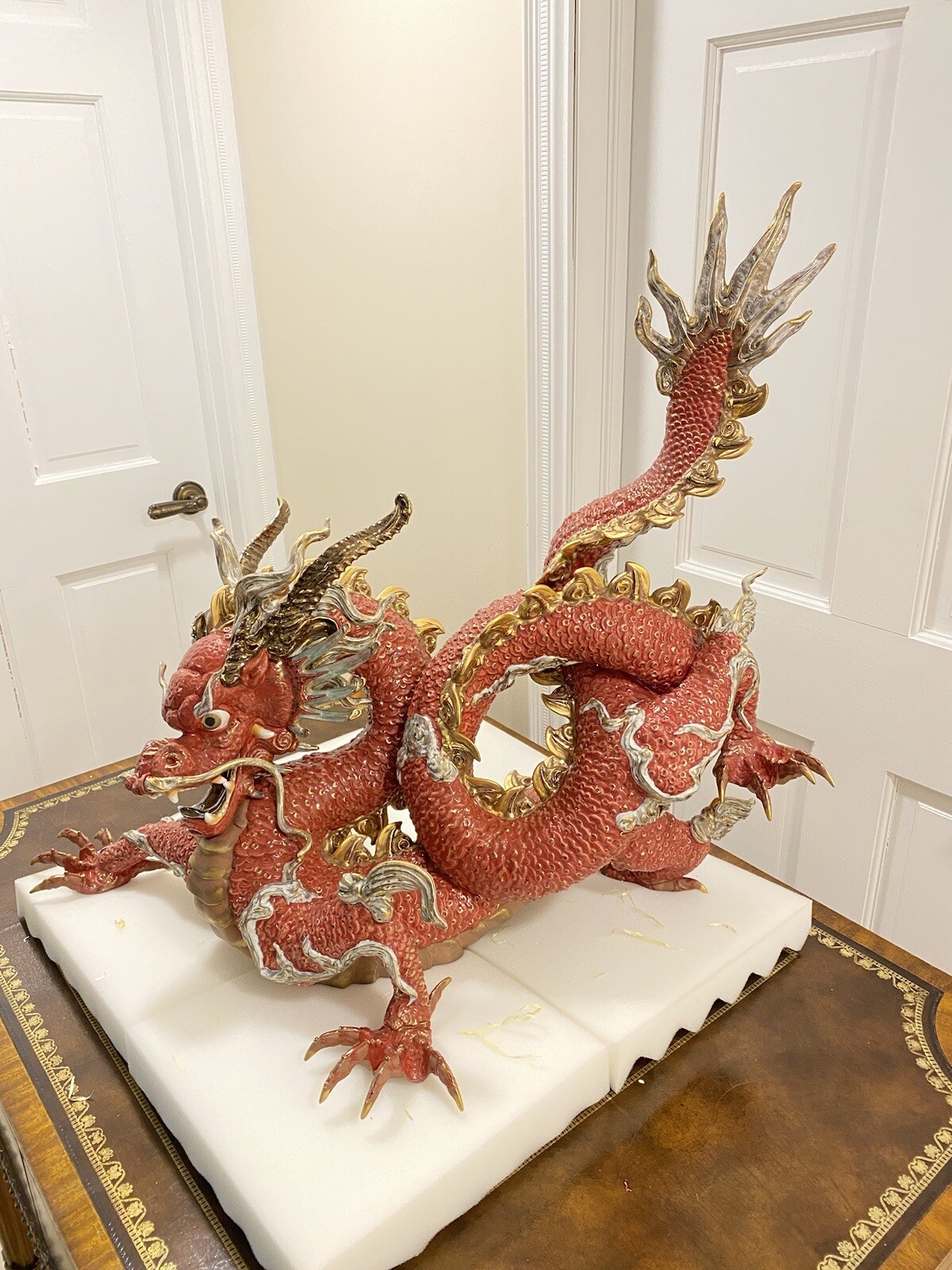 Lladro Great Red Dragon 2010 Limited Edition  one-of-a-kind on the market