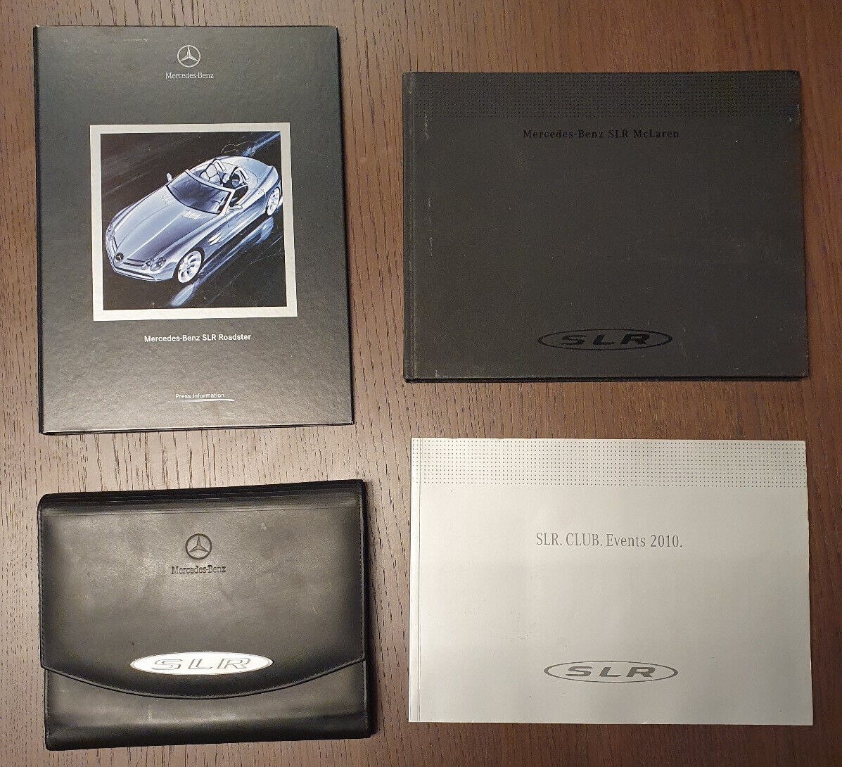 Rare OEM Mercedes SLR McLaren owners manual pouch press pack brochure C199 R199
