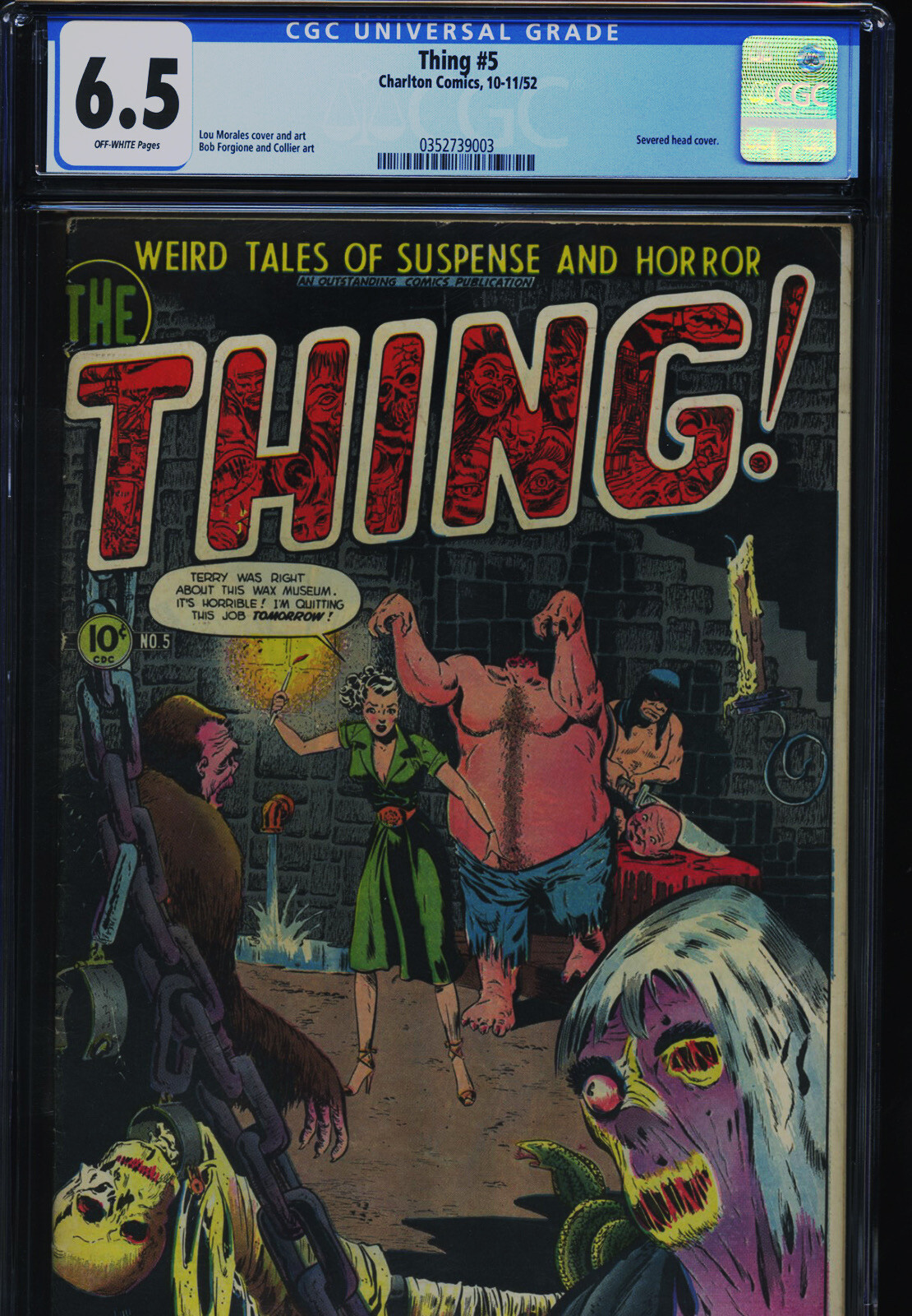 THING #5 -  CGC-6.5, OW - CDC - Golden Age