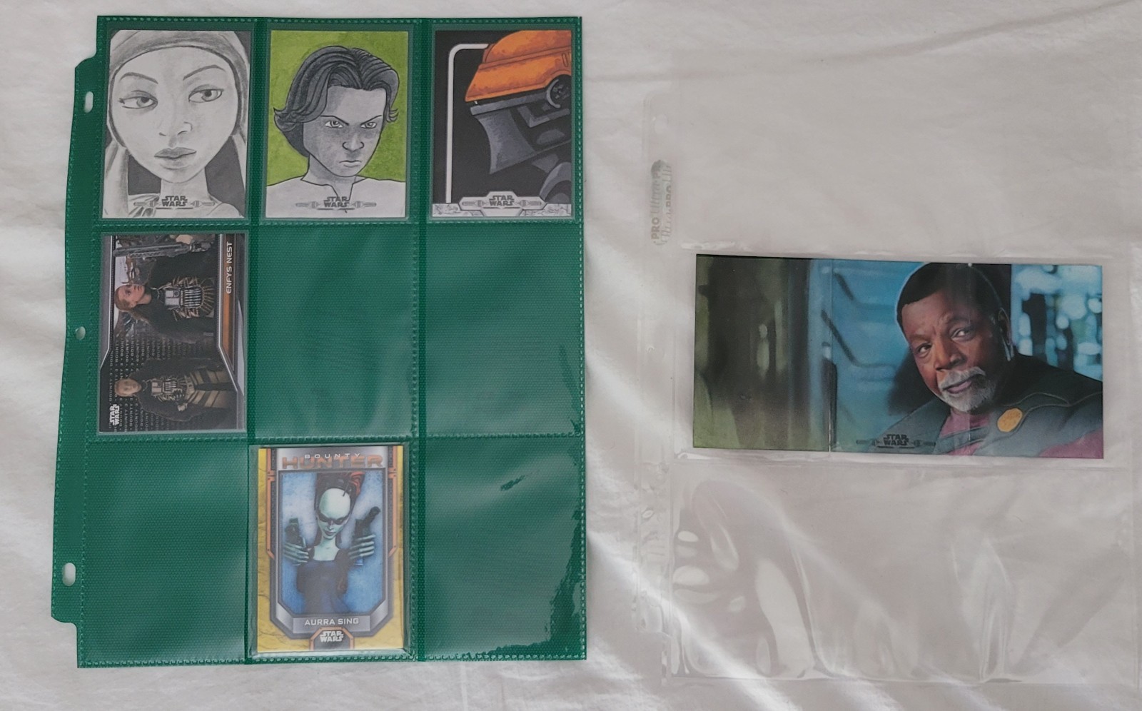 Large 2021 Topps Star Wars Bounty Hunters Collection Large 2021 Topps Star Wars Bounty Hunters Collection