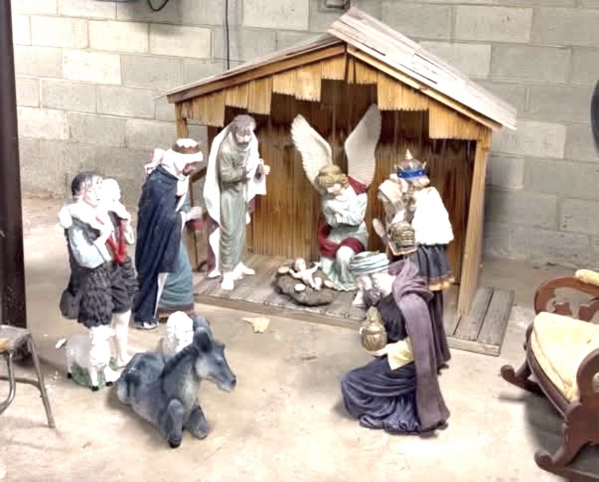 Nativity Set-Fontanini Style-VERY Large 50” Scale Religious Statue 10 pc &creche Nativity Set-Fontanini Style-VERY Large 50” Scale Religious Statue 10 pc &creche