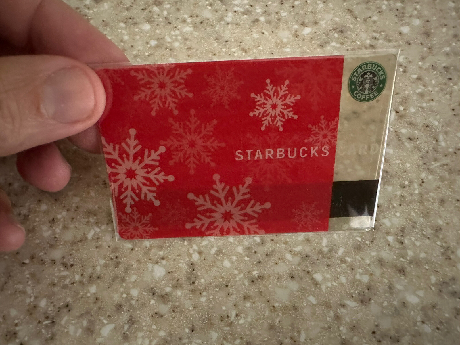 Starbucks 2003 Germany Winter Snowflakes Coffee Gift Card VHTF HTF Rare