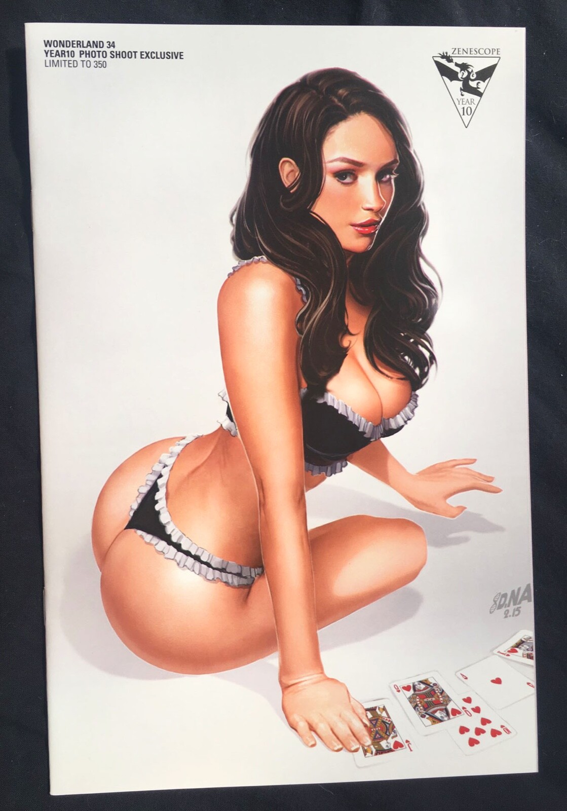 WONDERLAND 34 NM+ LE 350 Lingerie Year 10 Photo Shoot Zenescope Alice in gft WONDERLAND 34 NM+ LE 350 Lingerie Year 10 Photo Shoot Zenescope Alice in gft